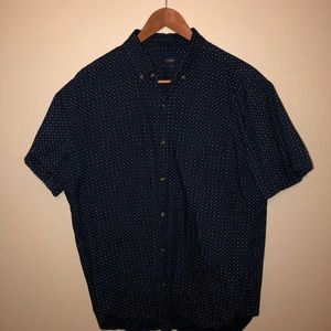 J Crew Men’s Short Sleeve Oxford Shirt